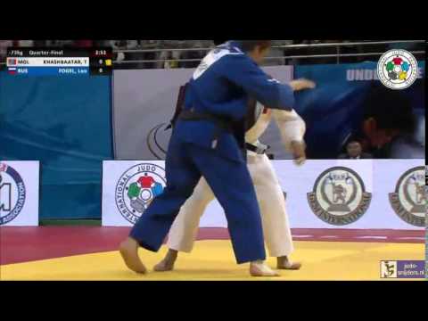 Judo 2014 Grand Prix Ulaanbaatar: Khasbaatar (MGL) - Fogel (RUS) [-73kg] QF