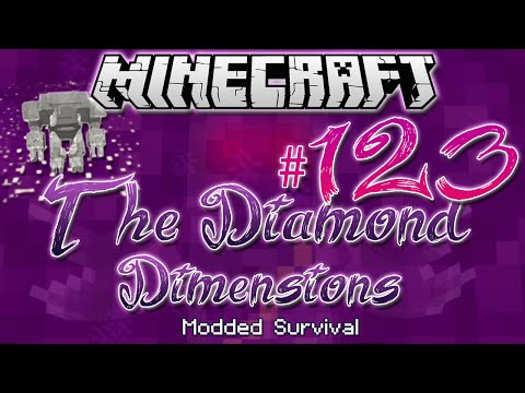 "UMBERGOLEM STATUE" | Diamond Dimensions Modded Survival #123 | Minecraft