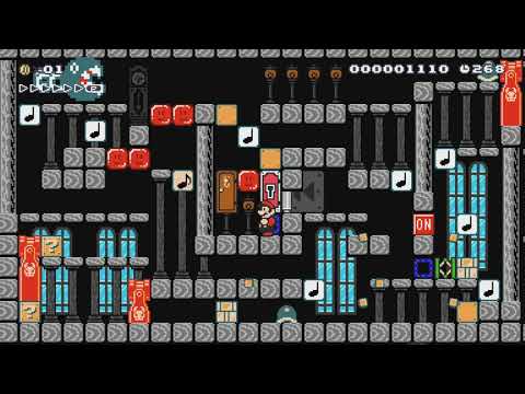 the Gimmick room 機關密室 by MrChicken - Super Mario Maker 2 - No Commentary 1bw