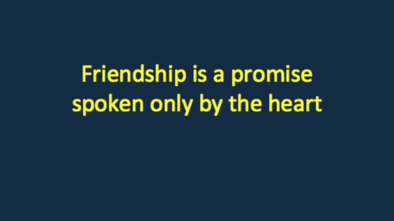 My Sister, My Friend