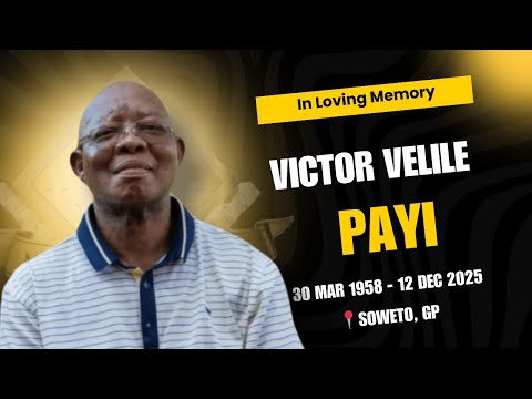 Victor Velile Payi Funeral Service