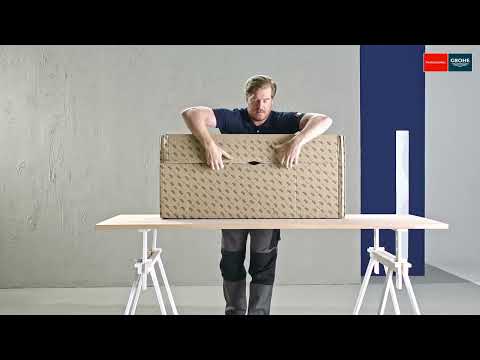 Как установить систему инсталляции GROHE Rapid SLX