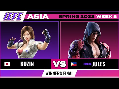 Kuzin (Asuka) vs Jules (Jin) Winners Final - ICFC TEKKEN Asia: Spring 2022 - Week 5