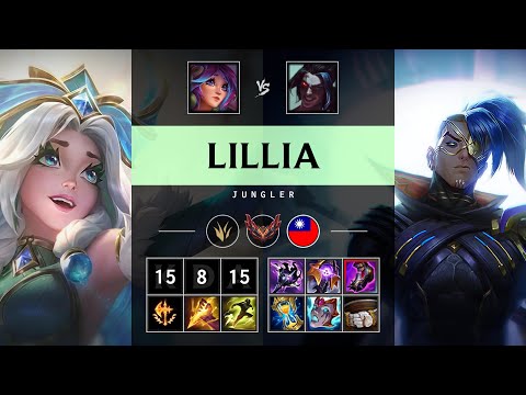 Lillia Jungle vs Kayn - TW Grandmaster Patch 25.04