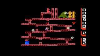 Donkey Kong Arcade for the Mattel Intellivision