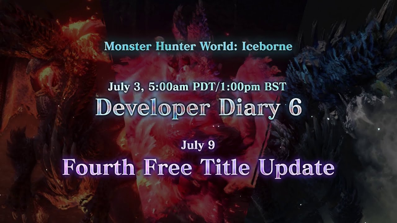 Monster Hunter World: Iceborne - Developer Diary 6 Coming Soon! - YouTube