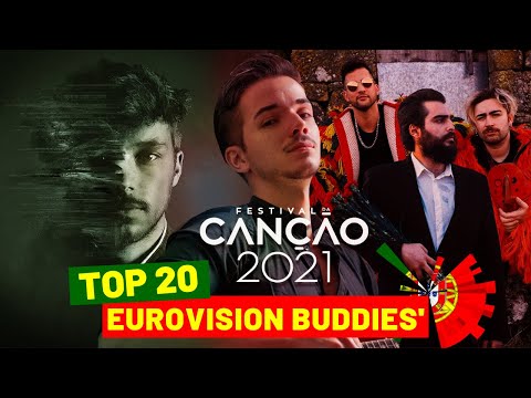 PORTUGAL 2021: Festival da Canção | OUR TOP 20