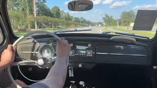 1963 Volkswagen Beetle “Faltdach” Test Drive