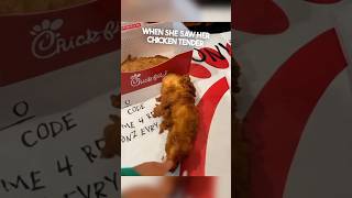 Her Chick-Fil-A chicken tender was alive 😱