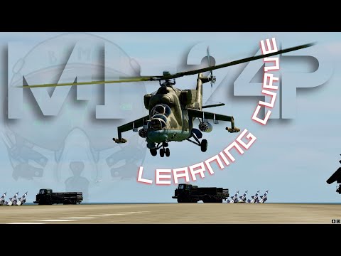 Learning to fly a helicopter: Mi-24P Hind || DCS World