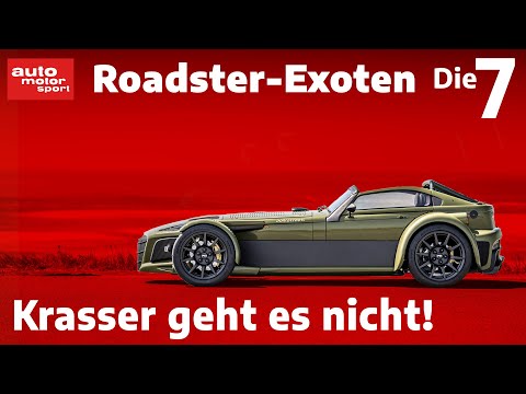 Radikale Roadster: sind sie zu stark, bist du zu schwach!  I auto motor und sport