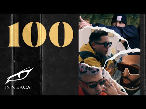 Los G4, Jhay Cortez, Darell, De La Ghetto, Eladio Carrión - 100 (Official Music Video)