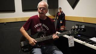 Video thumbnail for Fender Player limited edition black with ebony precision bass by Bob Black