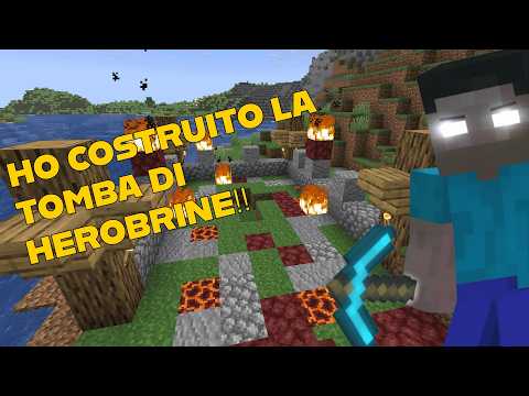 HO COSTRUITO LA TOMBA DI HEROBRINE NEL MIO MONDO!! ZakoCraft - Minecraft ITA