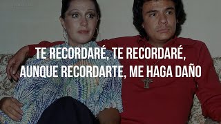 TE RECORDARÉ - José José (LETRA)