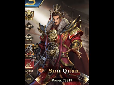 3 Kingdom Raja Chaos PVP - Sun Quan DMG Reflection