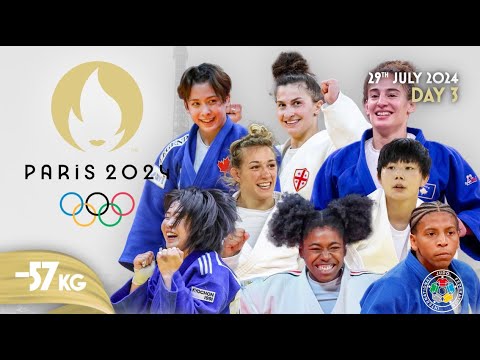 ➡️ -57 kg 🥋 #CategoryBreakdowns #JudoOlympics 🇫🇷