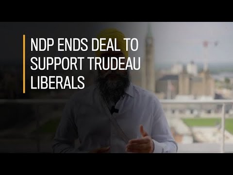 Ndp Ends Deal To Support Trudeau Liberals