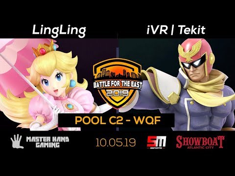 BFE 2019 - LingLing (Peach) Vs. iVR | Tekit (Isabelle, Captain Falcon) - Pool C2 - WQF