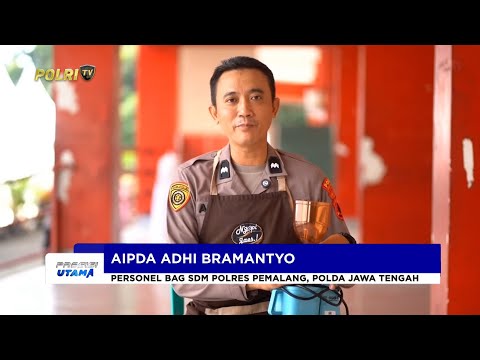 PERSONEL POLRES PEMALANG BERIKAN KETERAMPILAN MEMBUAT KOPI