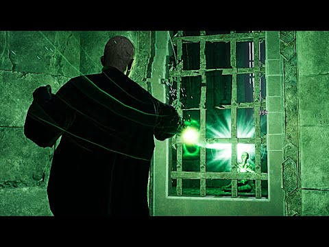 Killing Prisoner of Azkaban as VOLDEMORT with Avada Kedavra in Hogwarts Legacy