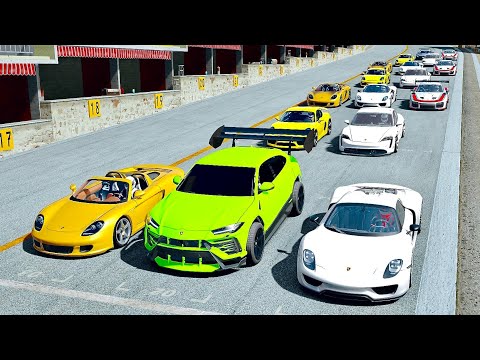 Lamborghini Urus GTR vs Porsche Hypercars at Highlands