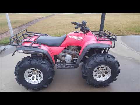 Sold the Honda 300 4x4