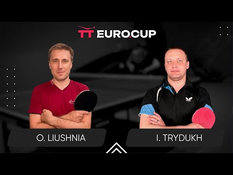12:25 Oleksandr Liushnia - Ihor Trydukh 25.07.2024 TT Euro.Cup Ukraine Professional. TABLE 3