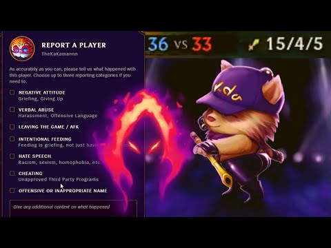 4v5 & Report. [Teemo vs Garen]
