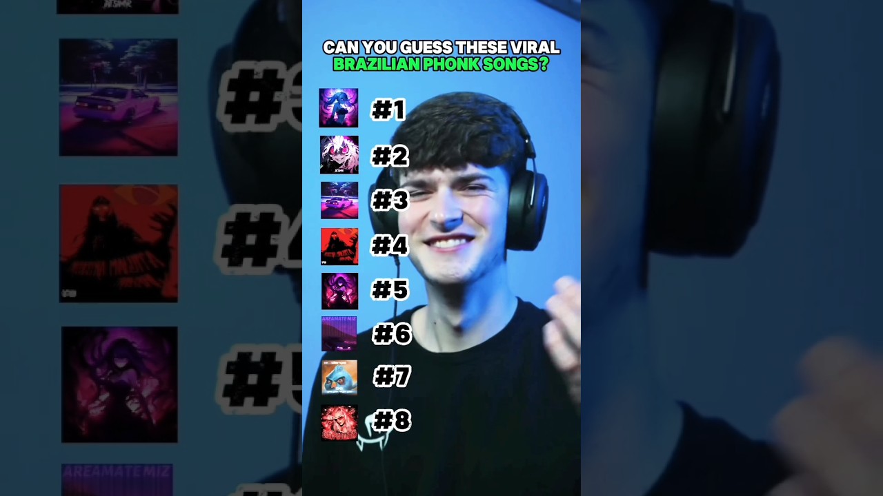 Can you name all these Viral Brazilian Phonk songs? #spotify #brazilianphonk #phonk #funk #viral