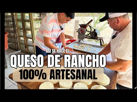 Así se hace el queso de Rancho 100% artesanal🧀❤️ #mexico #nayarit #queso #rancho