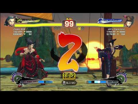 SSF4 AE: Zooks 808 (Rose) vs xVCx Darkronin (Juri)