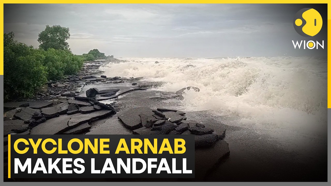 Cyclone Arnab Crosses Andhra Coast As Very Severe Cyclonic Storm | WION News