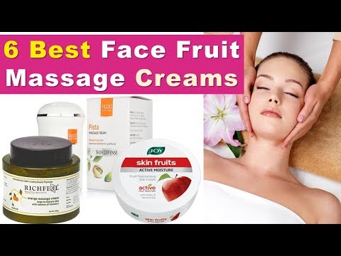 6 best face fruit massage creams