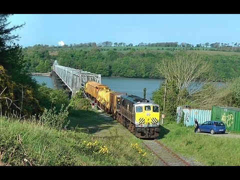 Irish Rail 071 Class - RPSI, Freight and PWD trains 2016 (Part One)