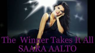 Saara Aalto THE WINNER TAKES IT ALL  Slowed &amp; Extended LYRICS X Factor Special Video