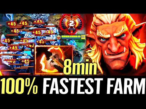 🔥 8min FURY Troll Warlord 100% Big Stack Fastest Farm — Top IMMORTAL Carry by Yawar Dota 2 Pro