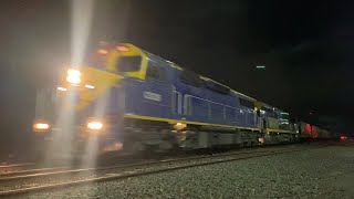 Down 9793V SSR empty Grain train with C503 and CF4404 at Gheringhap loop heading west 14/5/2025