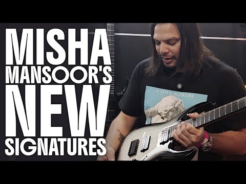 Misha Mansoor's new Jackson Juggernauts at Guitar Summit 2025