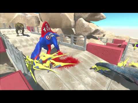 ⚡ SUPERMAN Goro The Giant vs Minions DEATH RUN   🦖 Animal Revolt Battle Simulator 🦕