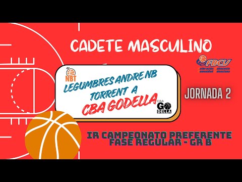 Jornada 2 Cadete Masculino IR Campeonato Preferente-Fase Regular-Gr B. Torrent - Godella
