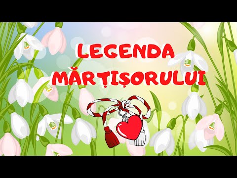 🌸 LEGENDA MĂRȚIȘORULUI 🌸 - legendă populară ||1 martie || Zmeul care a răpit Soarele