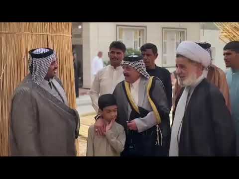 ⁣جديد زيارة الشيخ جعفر الابراهيمي  إلى مضيف قبيلة البو شامة