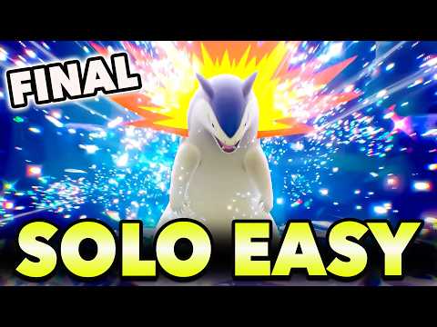 FINAL 7 Star TYPHLOSION Raid – Best SOLO Build Scarlet & Violet