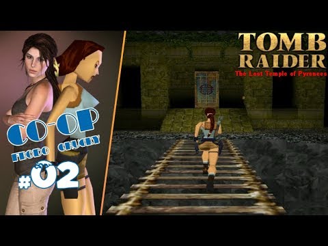 [TRLE] Lost Temple of Pyrenees #02 z Frodo | Deep in the Cave [1/1] | Strzelanie do głazu