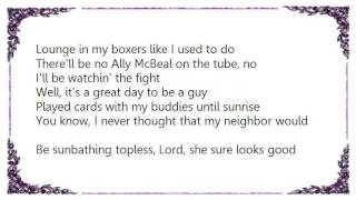 Cledus T. Judd - It&#39;s a Great Day to Be a Guy Lyrics