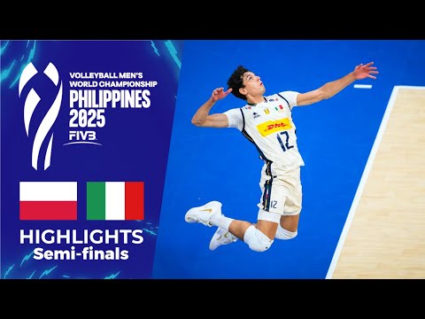 🇵🇱 POLAND vs 🇮🇹 ITALY | Highlights | Men’s Volleyball World Championship 2025 🏐🔥 [HD] [4k]