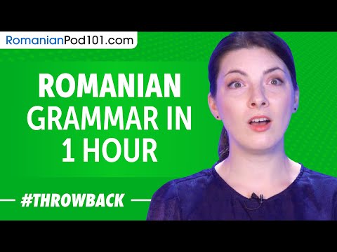 Romanian Grammar in 1 Hour