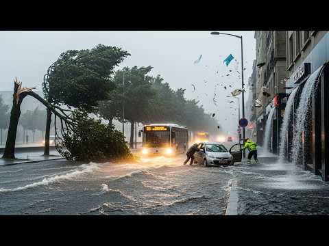 MINAS GERAIS EM PÂNICO! Enxurrada MONSTRUOSA leva carros, derruba árvores e devasta ruas!