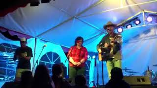 Vangie Whelan singing with George Canyon. Better be home soon